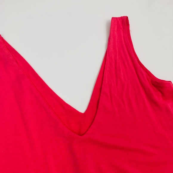 [Loila] Pink V-Neck Jersey Dress - Picture 4 of 7